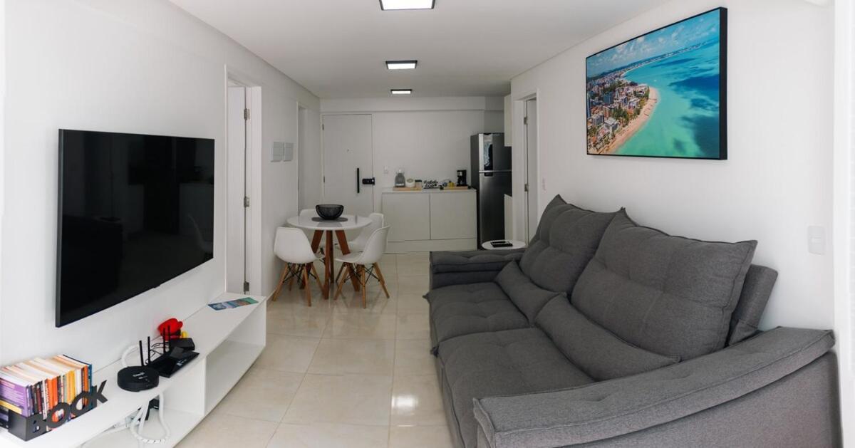 Apartamento Premium A Beira Mar Na De Bessa Em *
